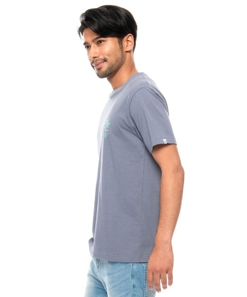 BILLABONG(ビラボン)の「BILLABONG メンズ SCHOONER Tシャツ【2021年春夏モデル】/ビラボン半袖バックプリントTシャツ(Tシャツ/カットソー・メンズ・ホワイト/グレー・MEDIUM/LARGE/X-LARGE)」の6枚目の写真