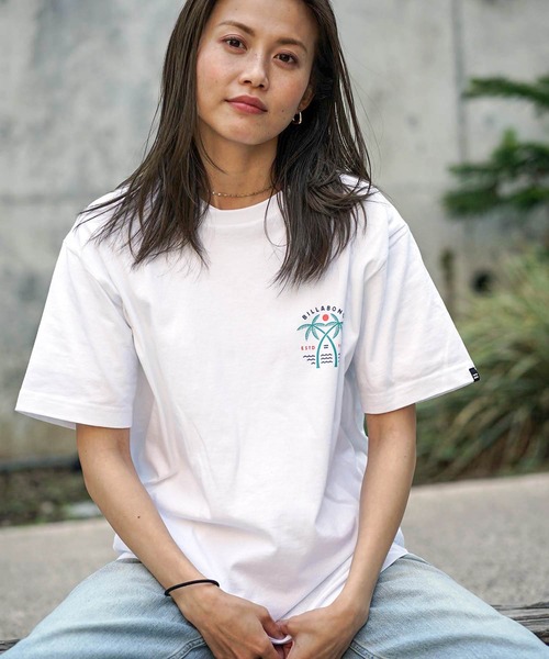 BILLABONG(ビラボン)の「BILLABONG メンズ SCHOONER Tシャツ【2021年春夏モデル】/ビラボン半袖バックプリントTシャツ(Tシャツ/カットソー・メンズ・ホワイト/グレー・MEDIUM/LARGE/X-LARGE)」の9枚目の写真