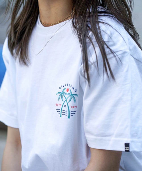 BILLABONG(ビラボン)の「BILLABONG メンズ SCHOONER Tシャツ【2021年春夏モデル】/ビラボン半袖バックプリントTシャツ(Tシャツ/カットソー・メンズ・ホワイト/グレー・MEDIUM/LARGE/X-LARGE)」の13枚目の写真