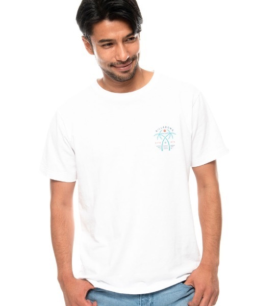 BILLABONG(ビラボン)の「BILLABONG メンズ SCHOONER Tシャツ【2021年春夏モデル】/ビラボン半袖バックプリントTシャツ(Tシャツ/カットソー・メンズ・ホワイト/グレー・MEDIUM/LARGE/X-LARGE)」の7枚目の写真