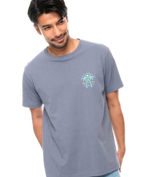 BILLABONG(ビラボン)の「BILLABONG メンズ SCHOONER Tシャツ【2021年春夏モデル】/ビラボン半袖バックプリントTシャツ(Tシャツ/カットソー・メンズ・ホワイト/グレー・MEDIUM/LARGE/X-LARGE)」の8枚目の写真
