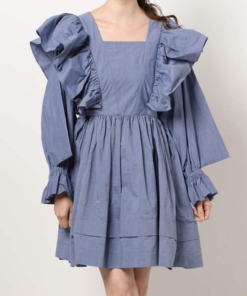 Vivienneフリルエプロンドレス ワンピース Vivienne Westwood ヴィヴィアンウエストウッド のファッション