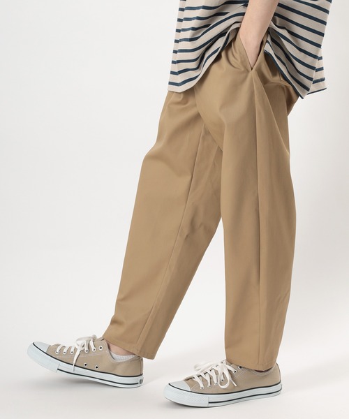 make a ray!（メイク ア レイ！）の「バルーンシルエット シェフパンツ イージーアンクルパンツ/テーパードパンツ（チノパンツ・メンズ・ベージュ/アイボリー/ブラック/カーキ/ブルー・S/L/M/XL）」の15枚目の写真