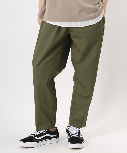 make a ray!（メイク ア レイ！）の「バルーンシルエット シェフパンツ イージーアンクルパンツ/テーパードパンツ（チノパンツ・メンズ・ベージュ/アイボリー/ブラック/カーキ/ブルー・S/L/M/XL）」の19枚目の写真