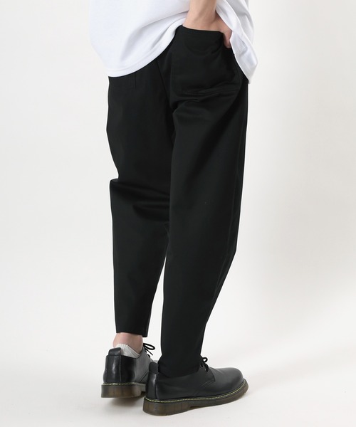 make a ray!（メイク ア レイ！）の「バルーンシルエット シェフパンツ イージーアンクルパンツ/テーパードパンツ（チノパンツ・メンズ・ベージュ/アイボリー/ブラック/カーキ/ブルー・S/L/M/XL）」の11枚目の写真