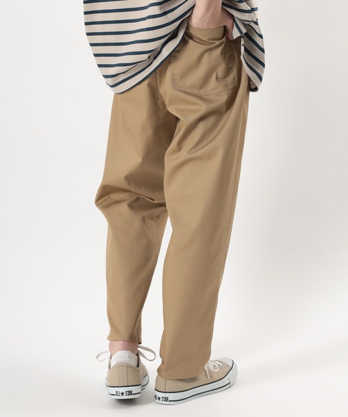 make a ray!（メイク ア レイ！）の「バルーンシルエット シェフパンツ イージーアンクルパンツ/テーパードパンツ（チノパンツ・メンズ・ベージュ/アイボリー/ブラック/カーキ/ブルー・S/L/M/XL）」の14枚目の写真