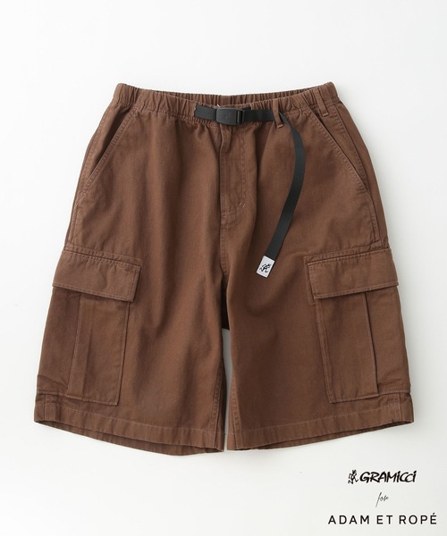 Gramicci（グラミチ）の「【GRAMICCI】別注COTTON TWILL CARGO SHORTS/UNISEX（その他パンツ・メンズ・ブラック/スミクロ/ブラウン・S/M/L/XL）」の13枚目の写真