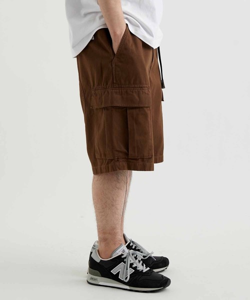 Gramicci（グラミチ）の「【GRAMICCI】別注COTTON TWILL CARGO SHORTS/UNISEX（その他パンツ・メンズ・ブラック/スミクロ/ブラウン・S/M/L/XL）」の15枚目の写真