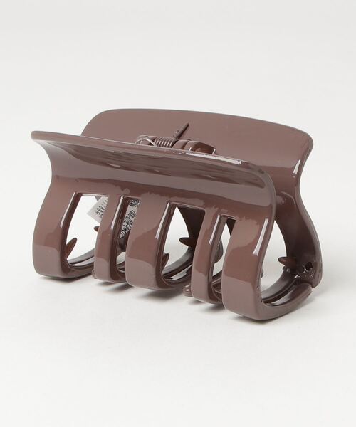 Dorothy Lang(ドロシーラング)の「Dorothy Lang/ドロシーラング/スクエアバンズ(バレッタ/ヘアクリップ・レディース・ブラウン/グリーン/チャコール/ベージュ・FREE)」の3枚目の写真