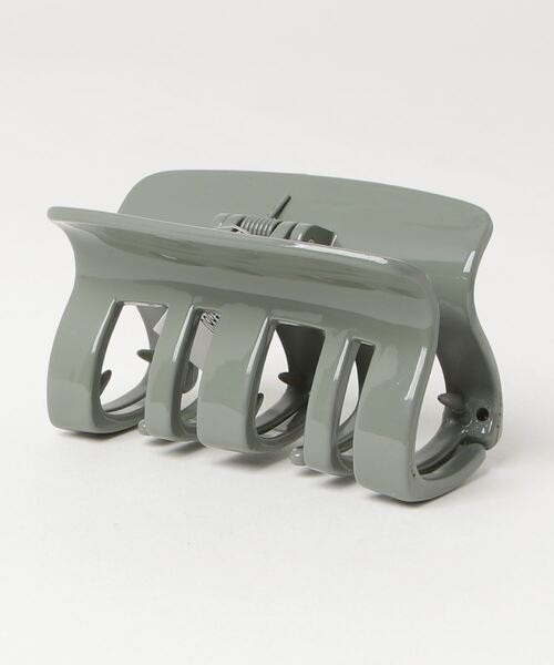 Dorothy Lang(ドロシーラング)の「Dorothy Lang/ドロシーラング/スクエアバンズ(バレッタ/ヘアクリップ・レディース・ブラウン/グリーン/チャコール/ベージュ・FREE)」の4枚目の写真