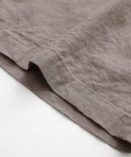 n'OrLABEL（ノアールレーベル）の「【廃盤】『風合いリネン混ワイドパンツ』（その他パンツ・レディース・カーキ/モカ/ネイビー/ブラック・2/1）」の13枚目の写真