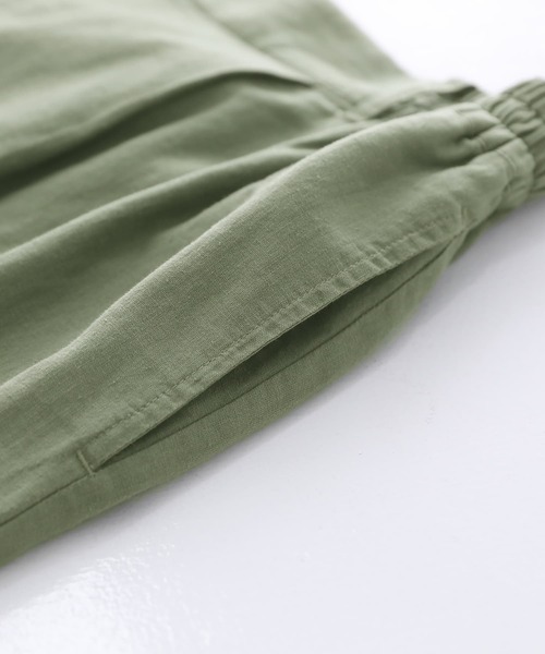 n'OrLABEL（ノアールレーベル）の「【廃盤】『風合いリネン混ワイドパンツ』（その他パンツ・レディース・カーキ/モカ/ネイビー/ブラック・2/1）」の19枚目の写真