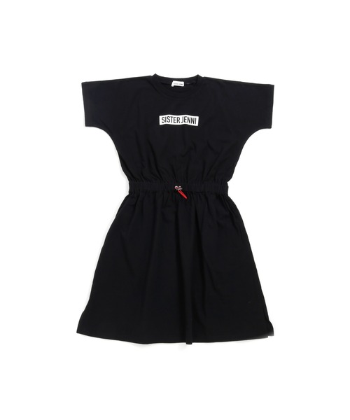 SISTER JENNI（SISTER JENNI）の「バックビッグロゴワンピース（ワンピース・キッズ・ブラック/ラベンダー・130cm/140cm/150cm/160cm）」の7枚目の写真