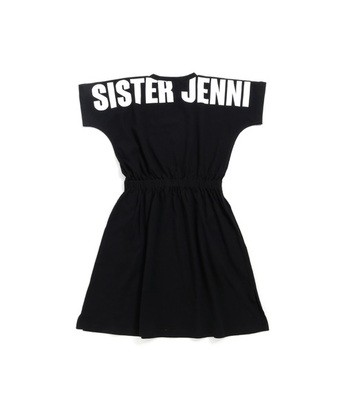 SISTER JENNI（SISTER JENNI）の「バックビッグロゴワンピース（ワンピース・キッズ・ブラック/ラベンダー・130cm/140cm/150cm/160cm）」の8枚目の写真