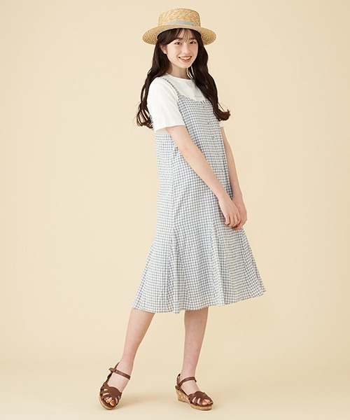 pom ponette junior（ポンポネットジュニア）の「フロントボタン 