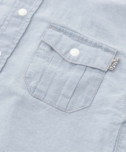 F.O.KIDS（エフオーキッズ）の「ワイドシャツ（シャツ/ブラウス・キッズ・ブルー/ストライプ/チェック・80/140/100/120/90/110/130/95）」の10枚目の写真