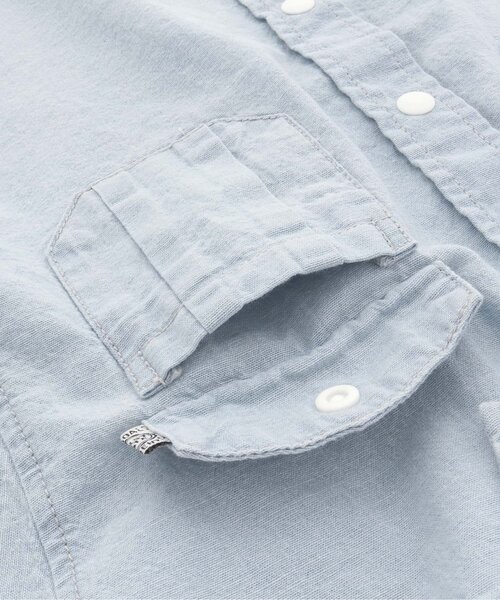 F.O.KIDS（エフオーキッズ）の「ワイドシャツ（シャツ/ブラウス・キッズ・ブルー/ストライプ/チェック・80/140/100/120/90/110/130/95）」の15枚目の写真