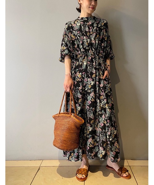 BEARDSLEY（ビアズリー）の「《dragon / ドラゴン》レザーメッシュバッグ（トートバッグ・レディース・キャメル/ブラック・FREE）」の5枚目の写真