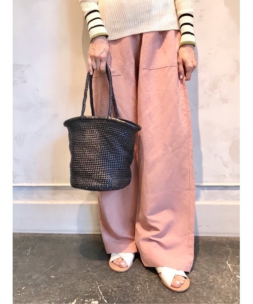 BEARDSLEY（ビアズリー）の「《dragon / ドラゴン》レザーメッシュバッグ（トートバッグ・レディース・キャメル/ブラック・FREE）」の12枚目の写真