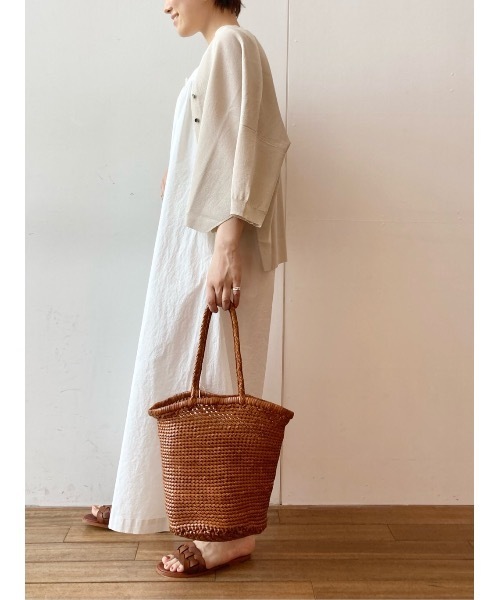 BEARDSLEY（ビアズリー）の「《dragon / ドラゴン》レザーメッシュバッグ（トートバッグ・レディース・キャメル/ブラック・FREE）」の17枚目の写真