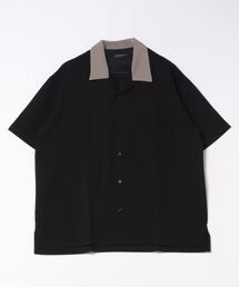 Z)【BLINGLEADS】720405/721405 梨地ジャージー開襟シャツ半袖