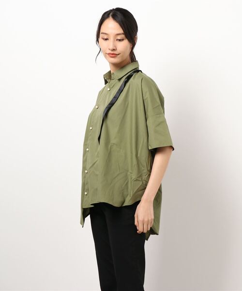 BLANC basque ブランバスク 配色テープシャツ blanc basque（ブランバスク）の「BLANC basque ブランバスク