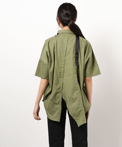 BLANC basque ブランバスク 配色テープシャツ blanc basque（ブランバスク）の「BLANC basque ブランバスク