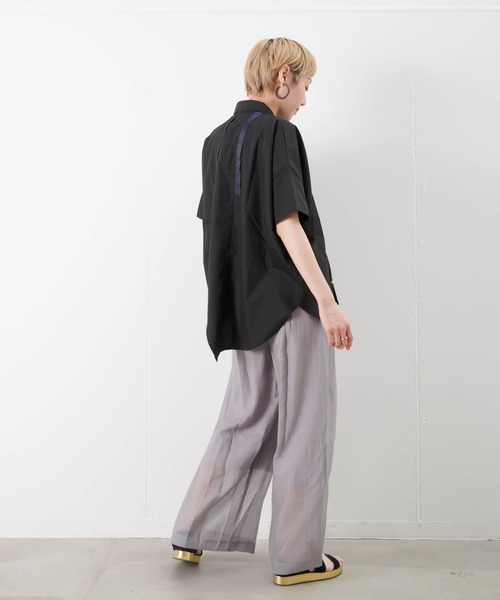 BLANC basque ブランバスク 配色テープシャツ blanc basque（ブランバスク）の「BLANC basque ブランバスク