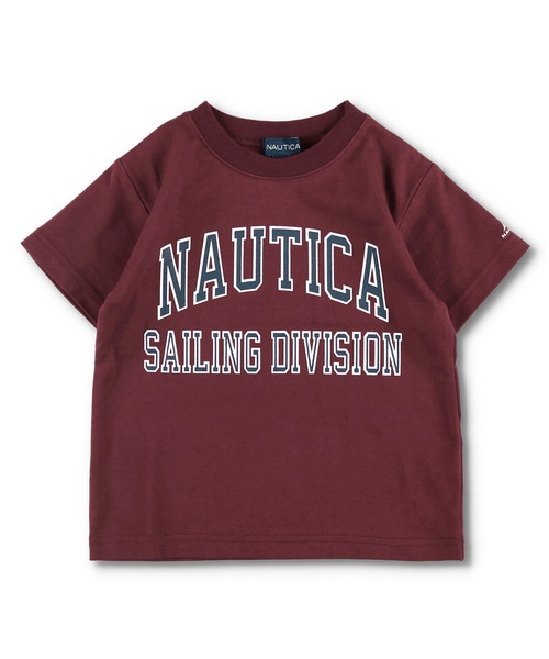 NAUTICA（ノーティカ）の「【NAUTICA/ノーティカ】カレッジロゴTシャツ（Tシャツ/カットソー・キッズ・レッド/オフホワイト/ネイビー・130cm/150cm/100cm/120cm/140cm/110cm）」の8枚目の写真