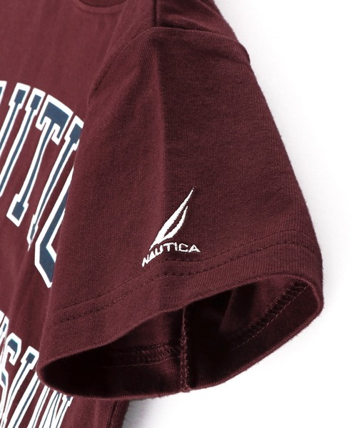 NAUTICA（ノーティカ）の「【NAUTICA/ノーティカ】カレッジロゴTシャツ（Tシャツ/カットソー・キッズ・レッド/オフホワイト/ネイビー・130cm/150cm/100cm/120cm/140cm/110cm）」の14枚目の写真