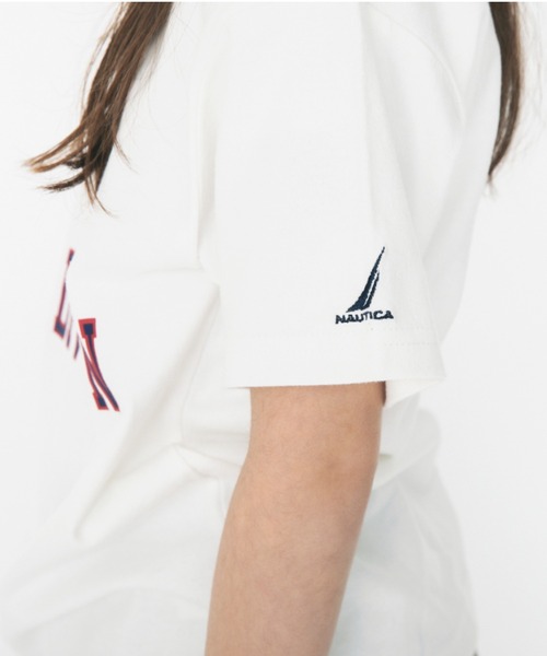 NAUTICA（ノーティカ）の「【NAUTICA/ノーティカ】カレッジロゴTシャツ（Tシャツ/カットソー・キッズ・レッド/オフホワイト/ネイビー・130cm/150cm/100cm/120cm/140cm/110cm）」の15枚目の写真