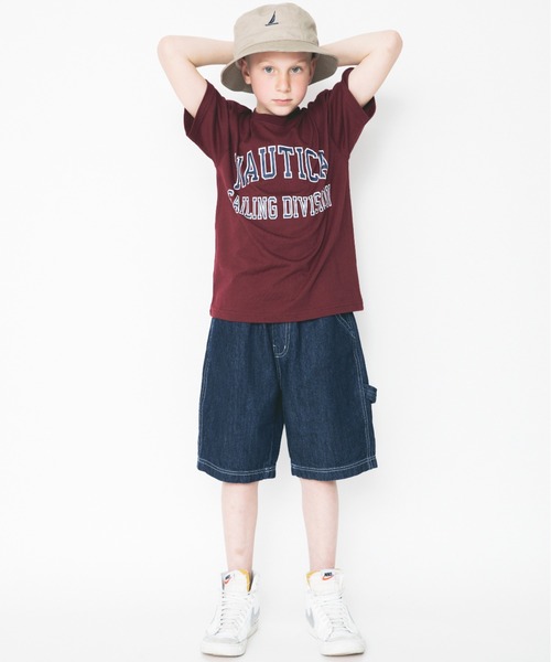 NAUTICA（ノーティカ）の「【NAUTICA/ノーティカ】カレッジロゴTシャツ（Tシャツ/カットソー・キッズ・レッド/オフホワイト/ネイビー・130cm/150cm/100cm/120cm/140cm/110cm）」の22枚目の写真