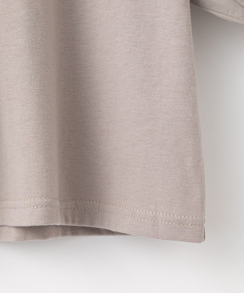 CIAOPANIC TYPY（チャオパニックティピー）の「【KIDS】ボリュームフリルTee（Tシャツ/カットソー・キッズ・グレー/ブラック/ピンク・X-LARGE/SMALL/MEDIUM/LARGE/XX-LARGE）」の5枚目の写真