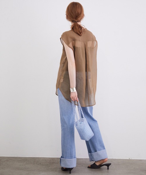 ROLLA'S（ローラス）の「【ROLLA'S】 HEIDI デニム（デニムパンツ・レディース・サックスブルー・36/34）」の6枚目の写真