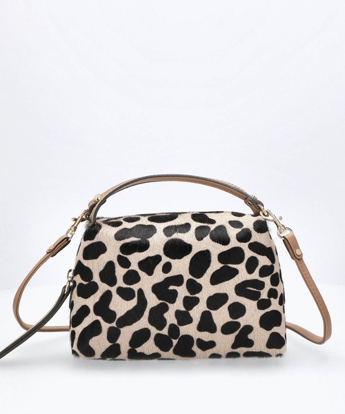 GIANNI CHIARINI（ジャンニ キアリーニ）の「GIANNI CHIARINI ALIFA S 2WAY  ジャンニ キアリーニ アリファ S ハンドバッグ ショルダー（ハンドバッグ・レディース・キャメル/ブラック・FREE）」の10枚目の写真