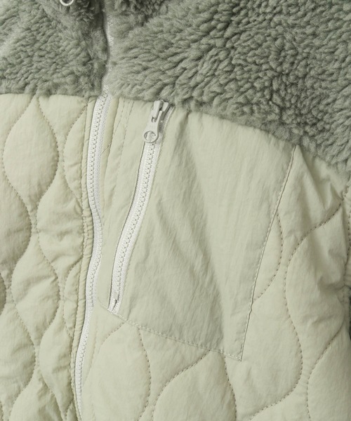 MAKE YOUR DAY（メイクユアデイ）の「ボアキルト切替ブルゾン■80～140cm（ブルゾン・キッズ・ブラウン/カーキ/ミント・90/100/80/120/110/130/140）」の18枚目の写真