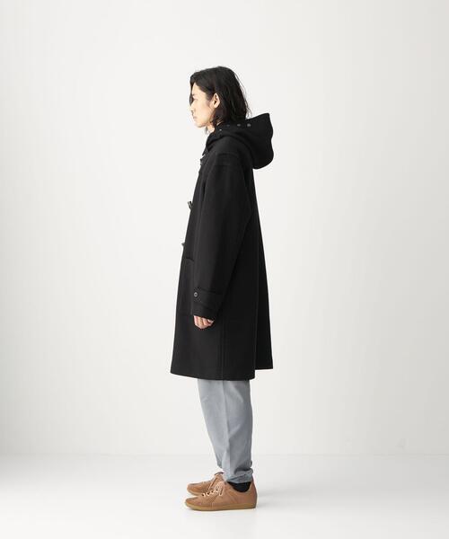 CITEN(シテン)の「<CITEN(シテン)>ウール ダッフルコート(ダッフルコート・メンズ・ブラック/モカ・M/L)」の9枚目の写真