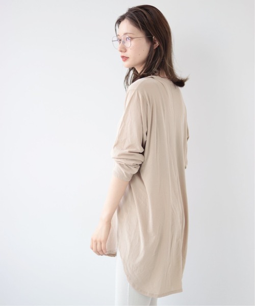 plage（プラージュ）の「super right long Tシャツ◇（Tシャツ