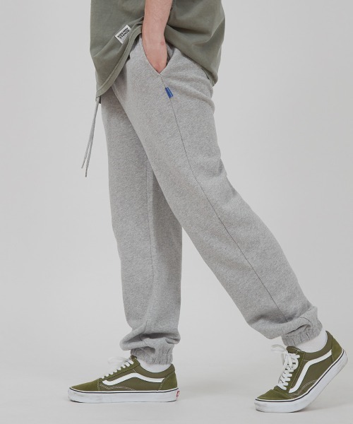 SIDEWAY STANCE（サイドウェイスタンス）の「【SIDEWAY STANCE】バルーンシルエット イージー スウェット ジョガーパンツ（スウェットパンツ・メンズ・ネイビー/杢グレー/ブラック・LARGE/X-LARGE/MEDIUM）」の17枚目の写真