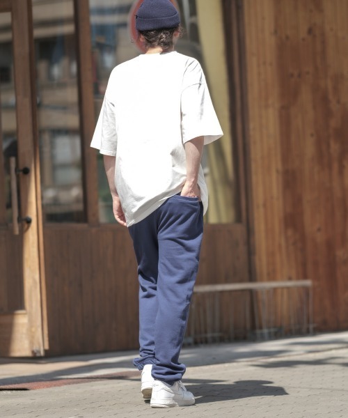 SIDEWAY STANCE（サイドウェイスタンス）の「【SIDEWAY STANCE】バルーンシルエット イージー スウェット ジョガーパンツ（スウェットパンツ・メンズ・ネイビー/杢グレー/ブラック・LARGE/X-LARGE/MEDIUM）」の5枚目の写真