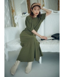 Vis ビスのワンピース ドレス グリーン カーキ 緑色系 通販 Zozotown