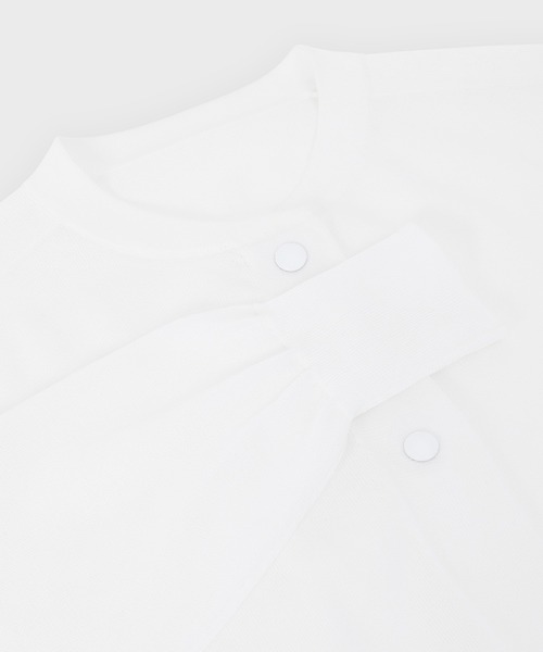 STUNNING LURE（スタニングルアー）の「ハイツイストニットブルゾン（ブルゾン・レディース・ホワイト/ライトブルー/グリーン/ライトグレー/グレイッシュベージュ/ブラック/ピンクベージュ/ブルー・MEDIUM/SMALL/S/M）」の16枚目の写真