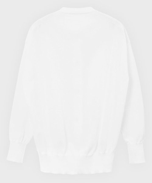 STUNNING LURE（スタニングルアー）の「ハイツイストニットブルゾン（ブルゾン・レディース・ホワイト/ライトブルー/グリーン/ライトグレー/グレイッシュベージュ/ブラック/ピンクベージュ/ブルー・MEDIUM/SMALL/S/M）」の15枚目の写真