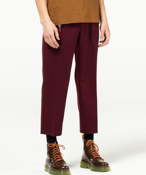 VIKTOR&ROLF（ヴィクター&ロルフ）の「VIKTOR&ROLF(ヴィクター＆ロルフ)カスタムキークロップドパンツ/CUSTOM KEY TROUSERS（その他パンツ・メンズ・バーガンディー・46/48/50）」の14枚目の写真