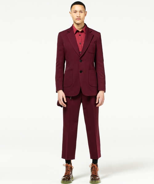 VIKTOR&ROLF（ヴィクター&ロルフ）の「VIKTOR&ROLF(ヴィクター＆ロルフ)カスタムキークロップドパンツ/CUSTOM KEY TROUSERS（その他パンツ・メンズ・バーガンディー・46/48/50）」の19枚目の写真