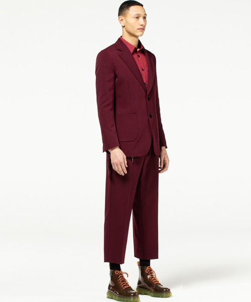 VIKTOR&ROLF（ヴィクター&ロルフ）の「VIKTOR&ROLF(ヴィクター＆ロルフ)カスタムキークロップドパンツ/CUSTOM KEY TROUSERS（その他パンツ・メンズ・バーガンディー・46/48/50）」の20枚目の写真