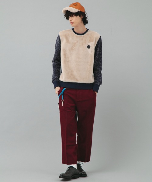 VIKTOR&ROLF（ヴィクター&ロルフ）の「VIKTOR&ROLF(ヴィクター＆ロルフ)カスタムキークロップドパンツ/CUSTOM KEY TROUSERS（その他パンツ・メンズ・バーガンディー・46/48/50）」の10枚目の写真