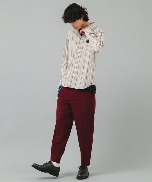 VIKTOR&ROLF（ヴィクター&ロルフ）の「VIKTOR&ROLF(ヴィクター＆ロルフ)カスタムキークロップドパンツ/CUSTOM KEY TROUSERS（その他パンツ・メンズ・バーガンディー・46/48/50）」の12枚目の写真