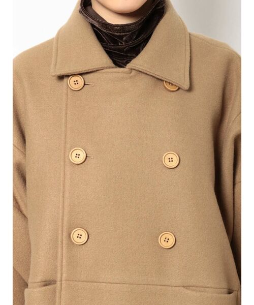 merry jenny（メリージェニー）の「more more loose コート（チェスターコート・レディース・ブラック/ベージュ/ネイビー/オリーブ・FREE）」の21枚目の写真