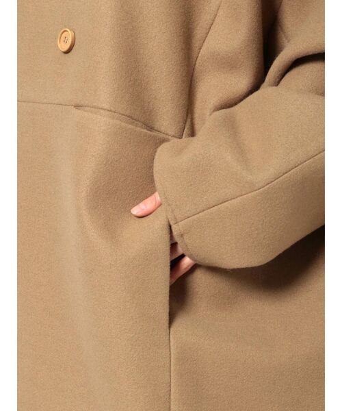 merry jenny（メリージェニー）の「more more loose コート（チェスターコート・レディース・ブラック/ベージュ/ネイビー/オリーブ・FREE）」の15枚目の写真